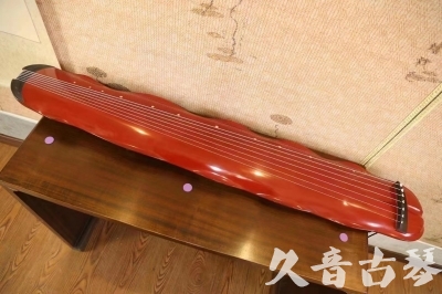 澳门●久音古琴  ●典藏系列 20230605 [红洒金蕉叶]（升级必选）