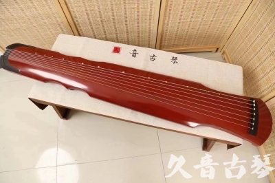 澳门●久音古琴  ●典藏系列20240611  [红洒金伏羲]